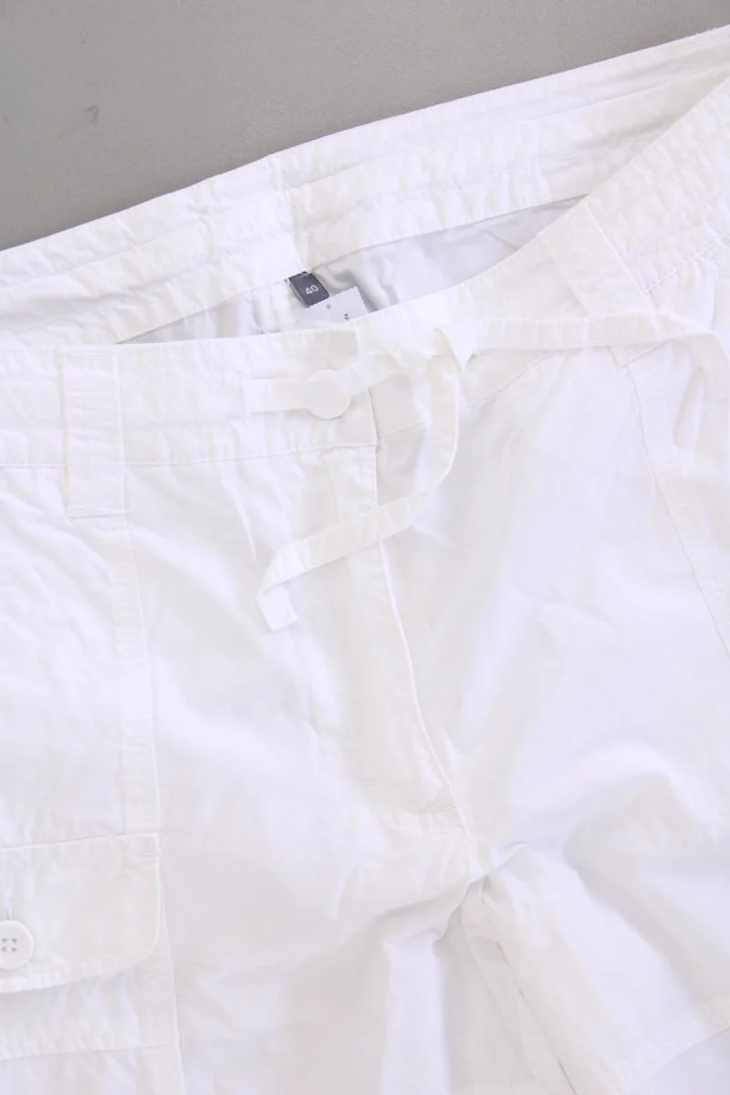 Adagio Shorts Gr. 40 weiß aus Baumwolle
