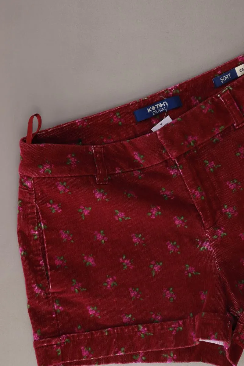 Koton Shorts Gr. W25 lila aus Baumwolle