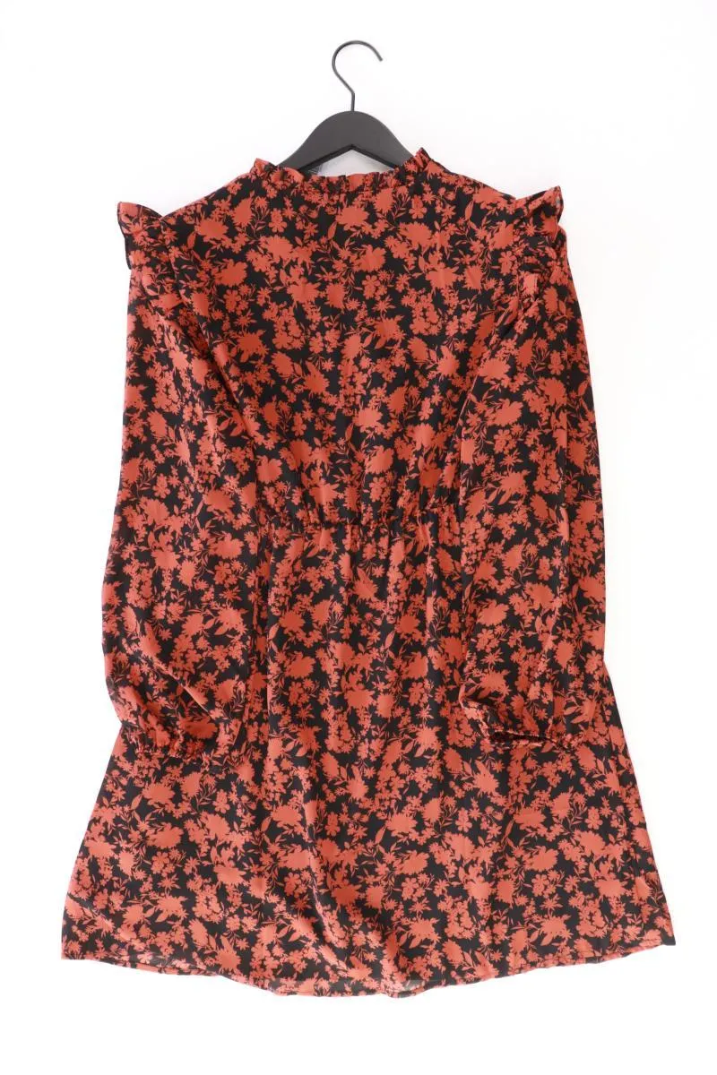 About You Chiffonkleid Gr. 40 Langarm orange aus Polyester