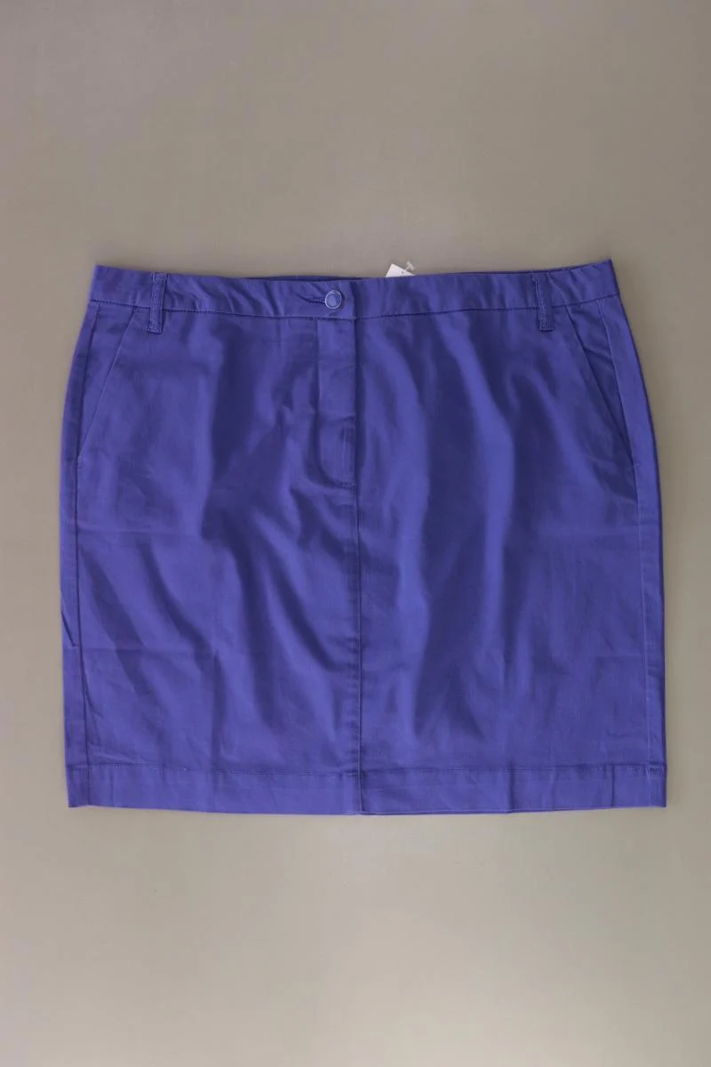 Heine Rock Gr. 48 blau aus Baumwolle