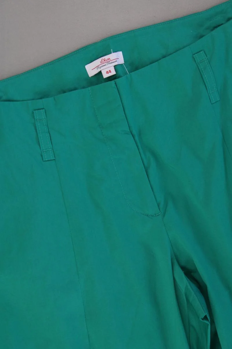 s.Oliver Hose Gr. 44 neuwertig grün aus Baumwolle