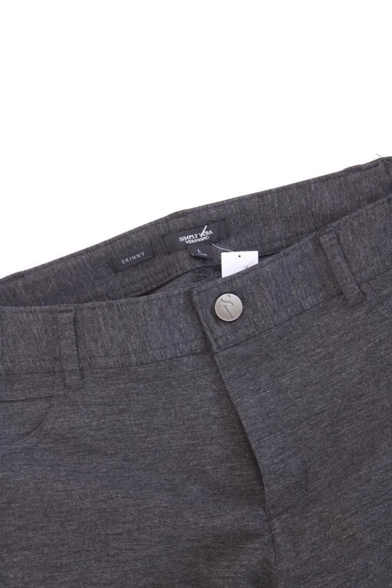 Vera Wang Simply Vera Hose Gr. L grau aus Polyester