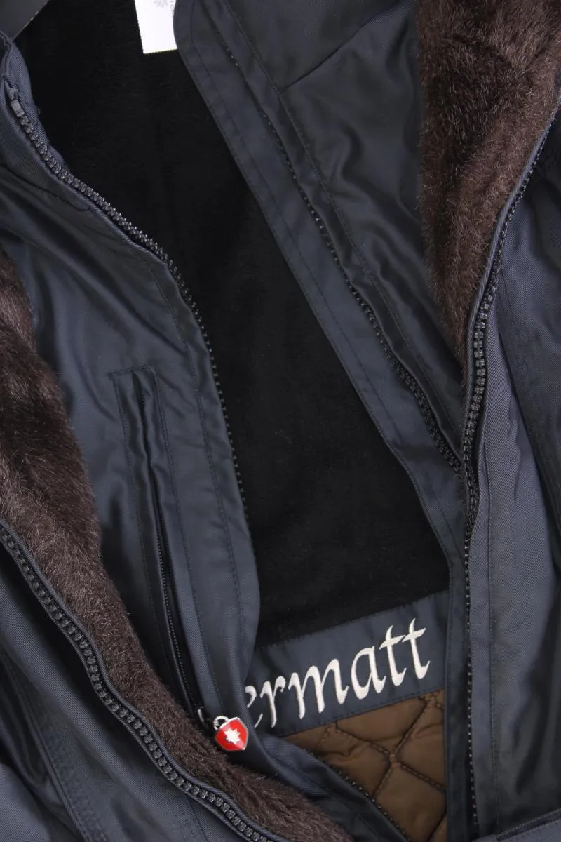 Wellensteyn Winterjacke Modell Zermatt Gr. M grau aus Polyamid