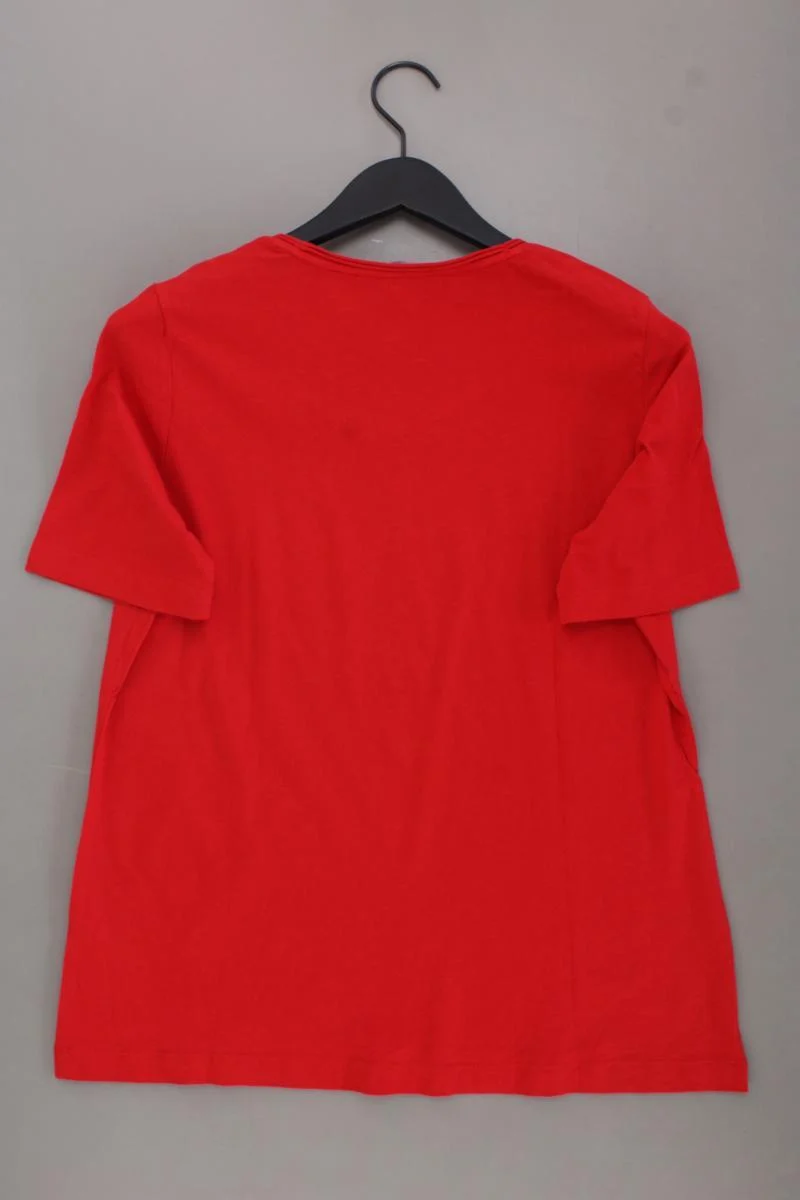 s.Oliver T-Shirt Gr. 44 Kurzarm rot aus Baumwolle