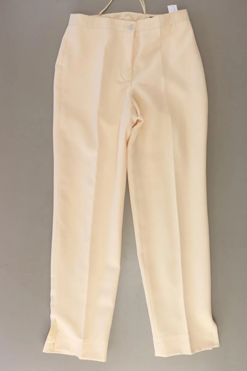 Apart Anzughose Gr. 34 Vintage creme aus Polyester