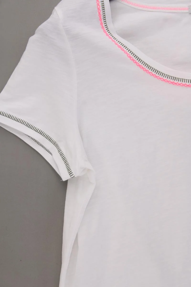 Cecil T-Shirt Gr. M Kurzarm weiß
