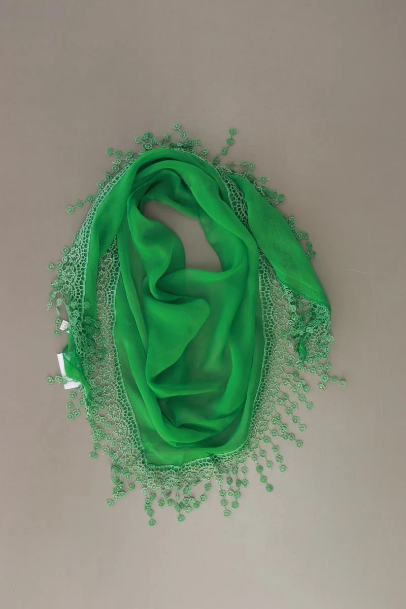 Tuch grün aus Polyester