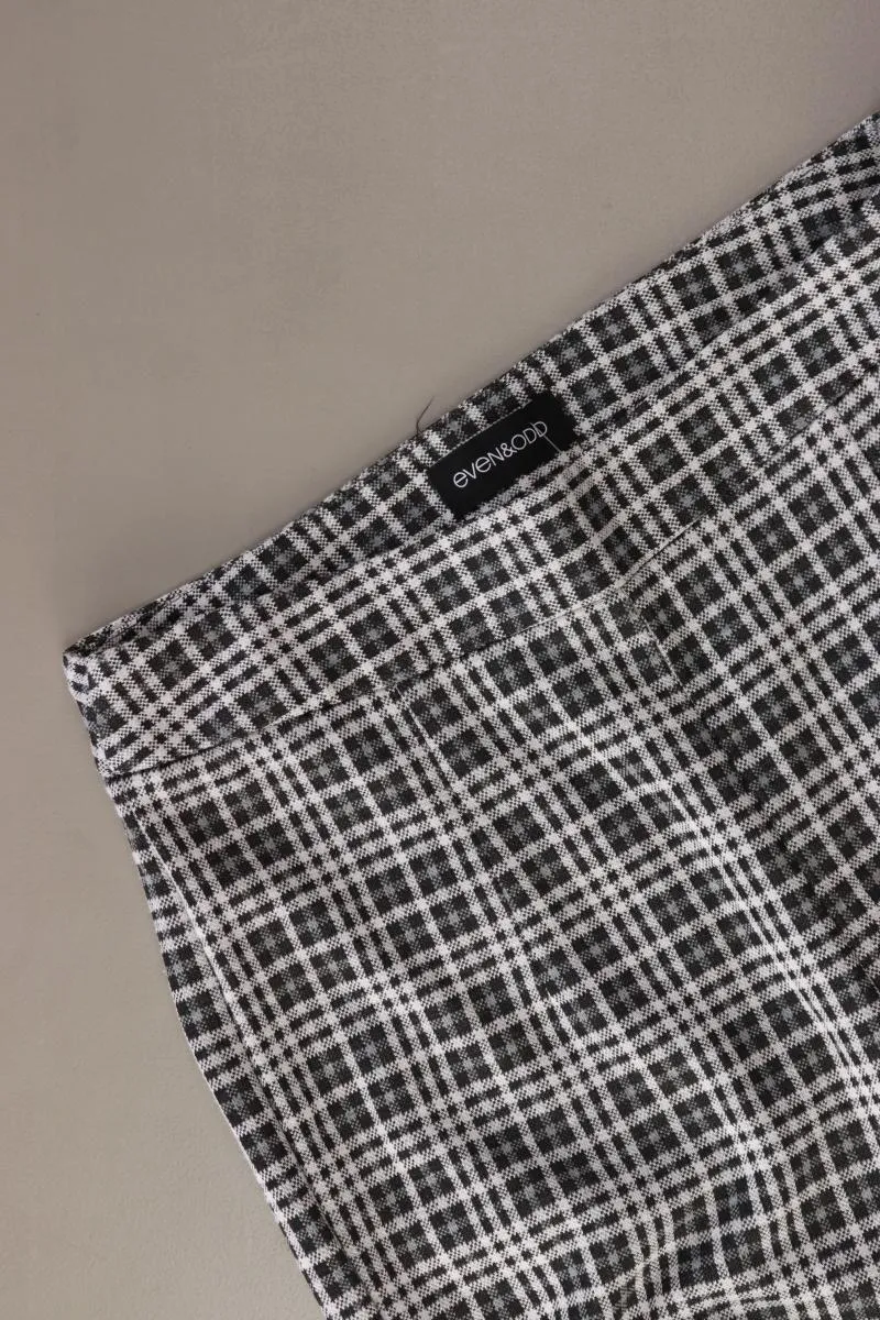 Even & Odd Stoffhose Gr. 36 hahnentritt grau