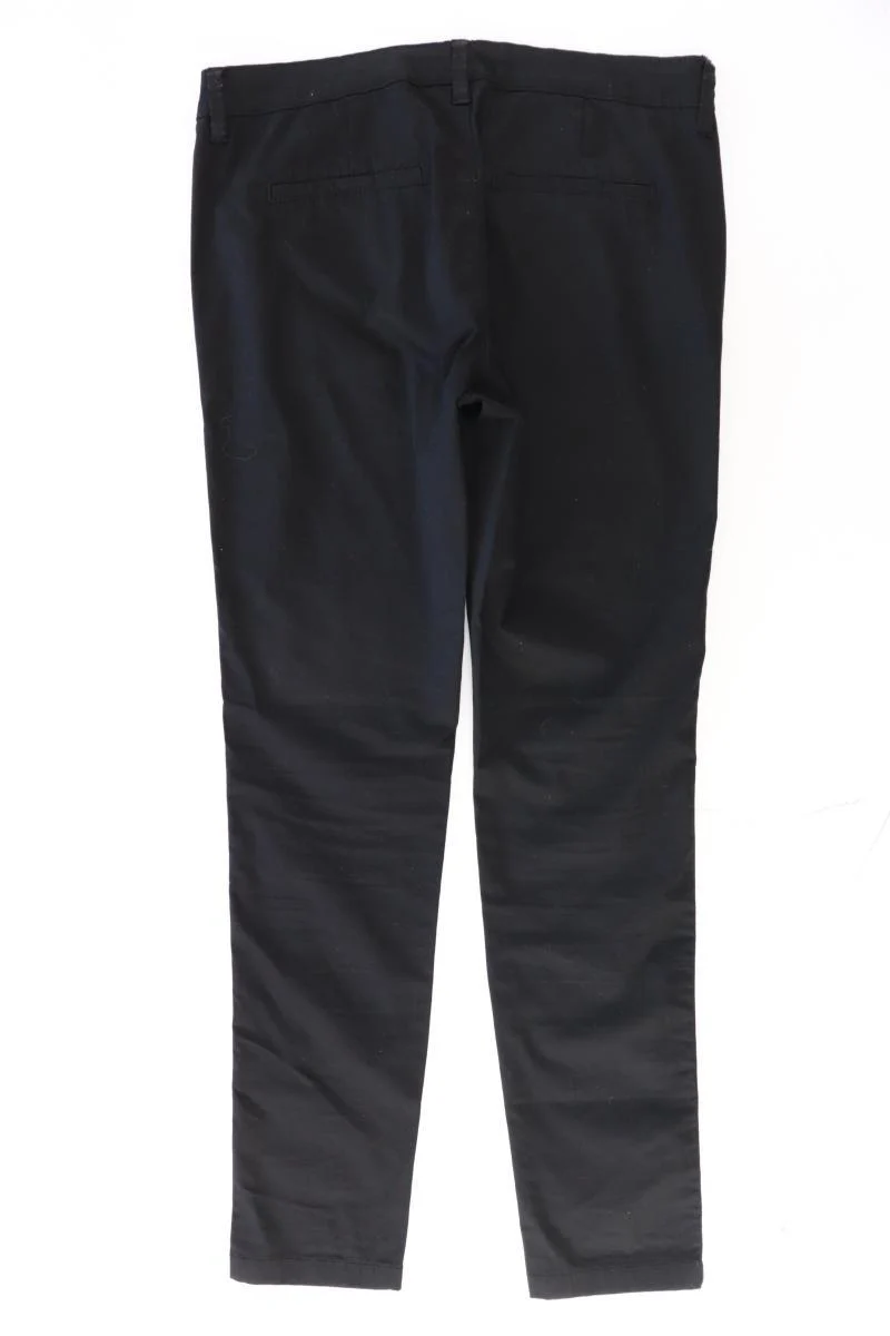 Street One Stoffhose Gr. 38 schwarz aus Baumwolle