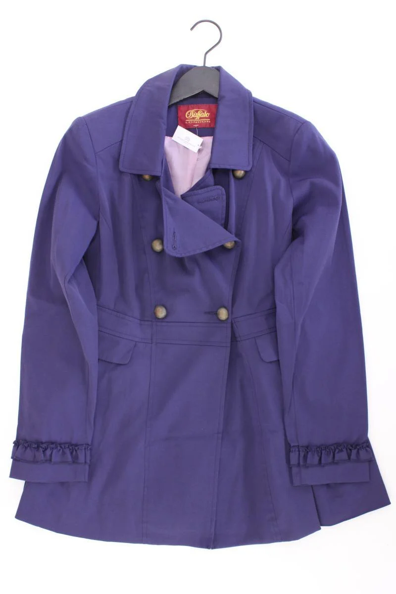Buffalo Lange Jacke Gr. 36 lila aus Polyester