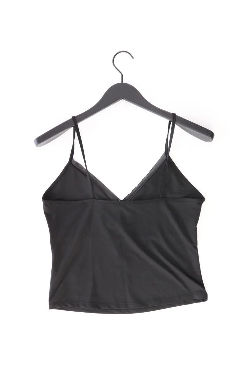Zara Spaghetti-Top Gr. L schwarz aus Polyester