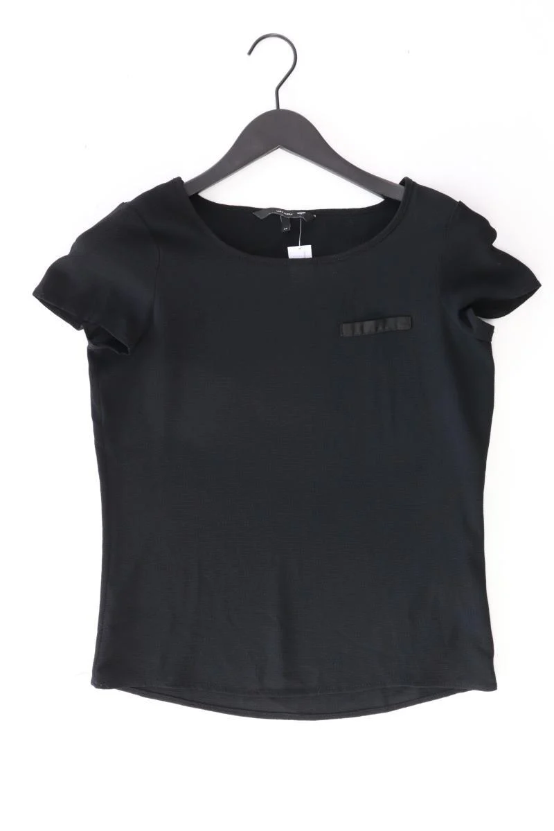 Vero Moda T-Shirt Gr. XS Kurzarm schwarz aus Polyester
