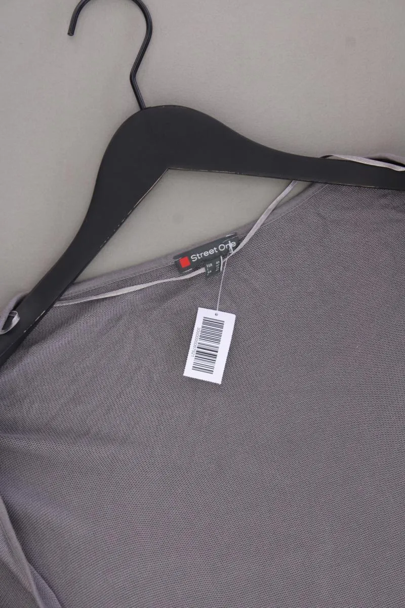 Street One Regular Cardigan Gr. 40 Weite Ärmel grau aus Viskose