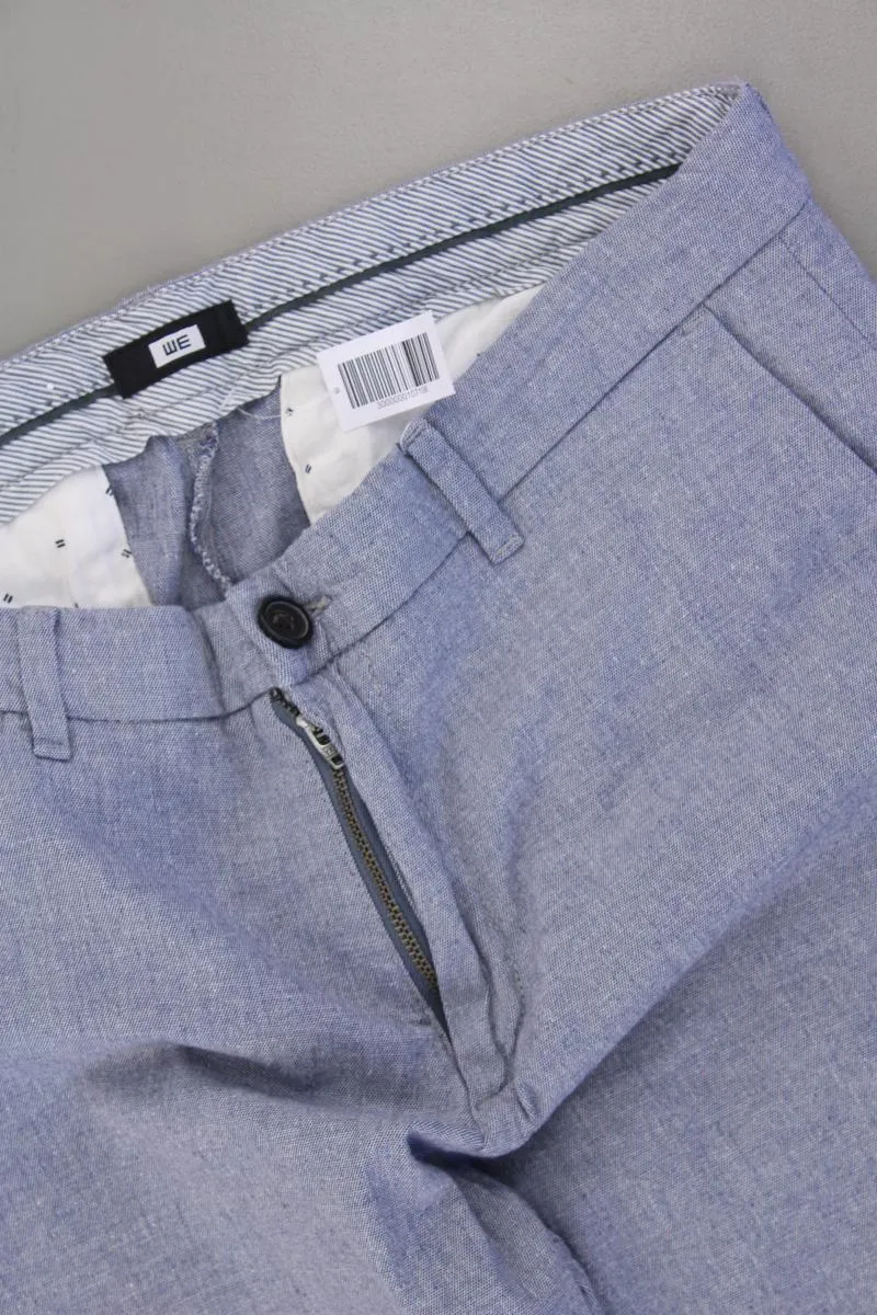 WE Fashion Stoffhose für Herren Gr. W33/L32 blau aus Baumwolle