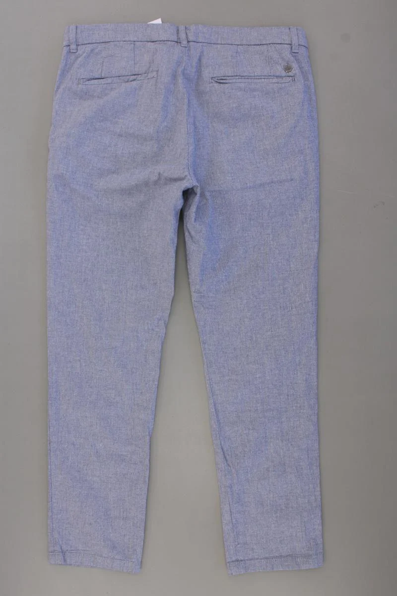 WE Fashion Stoffhose für Herren Gr. W33/L32 blau aus Baumwolle