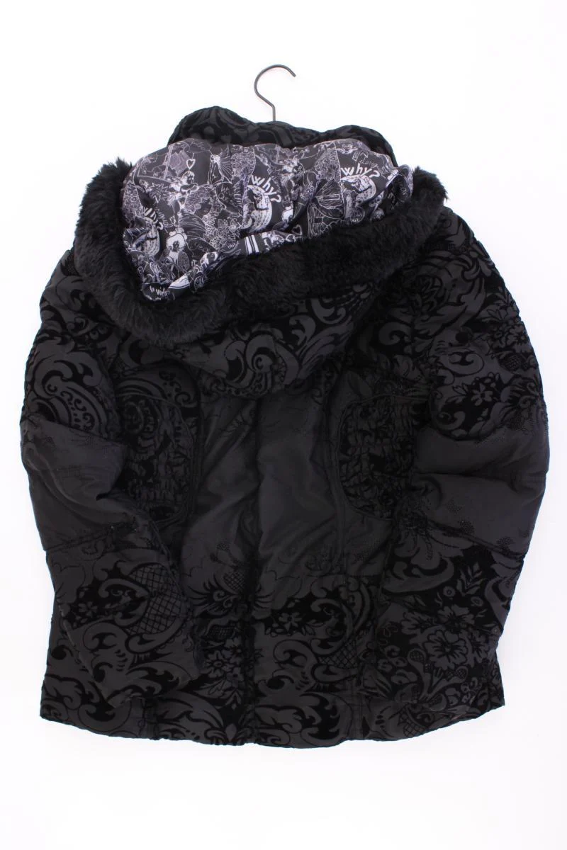 Desigual Kapuzenjacke Gr. 42 schwarz