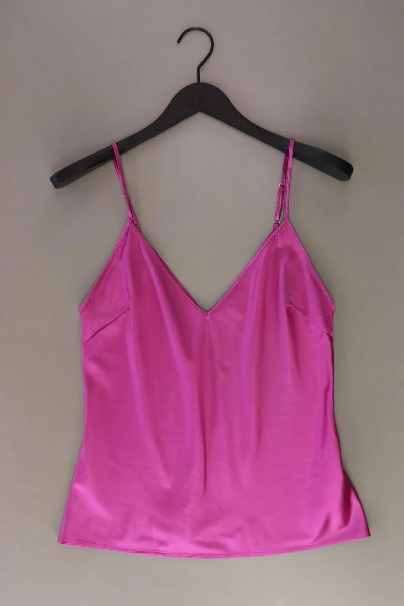 Zara Spaghetti-Top Gr. M lila aus Polyester