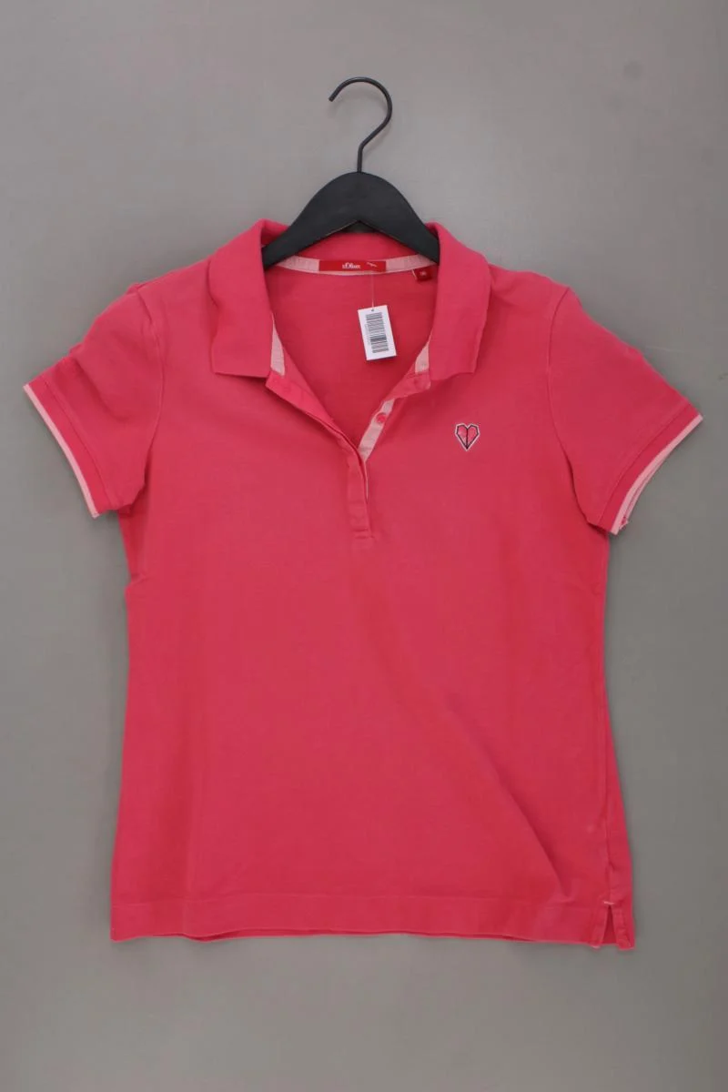 s.Oliver Poloshirt Gr. 36 neuwertig Kurzarm pink aus Baumwolle