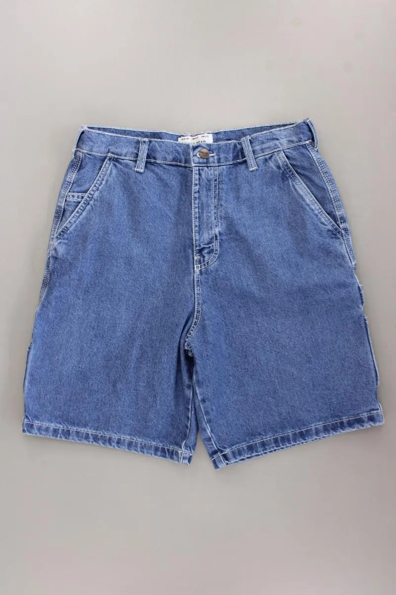 Pull&Bear Jeansshorts Gr. 40 blau aus Baumwolle