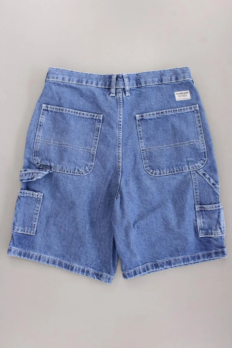 Pull&Bear Jeansshorts Gr. 40 blau aus Baumwolle