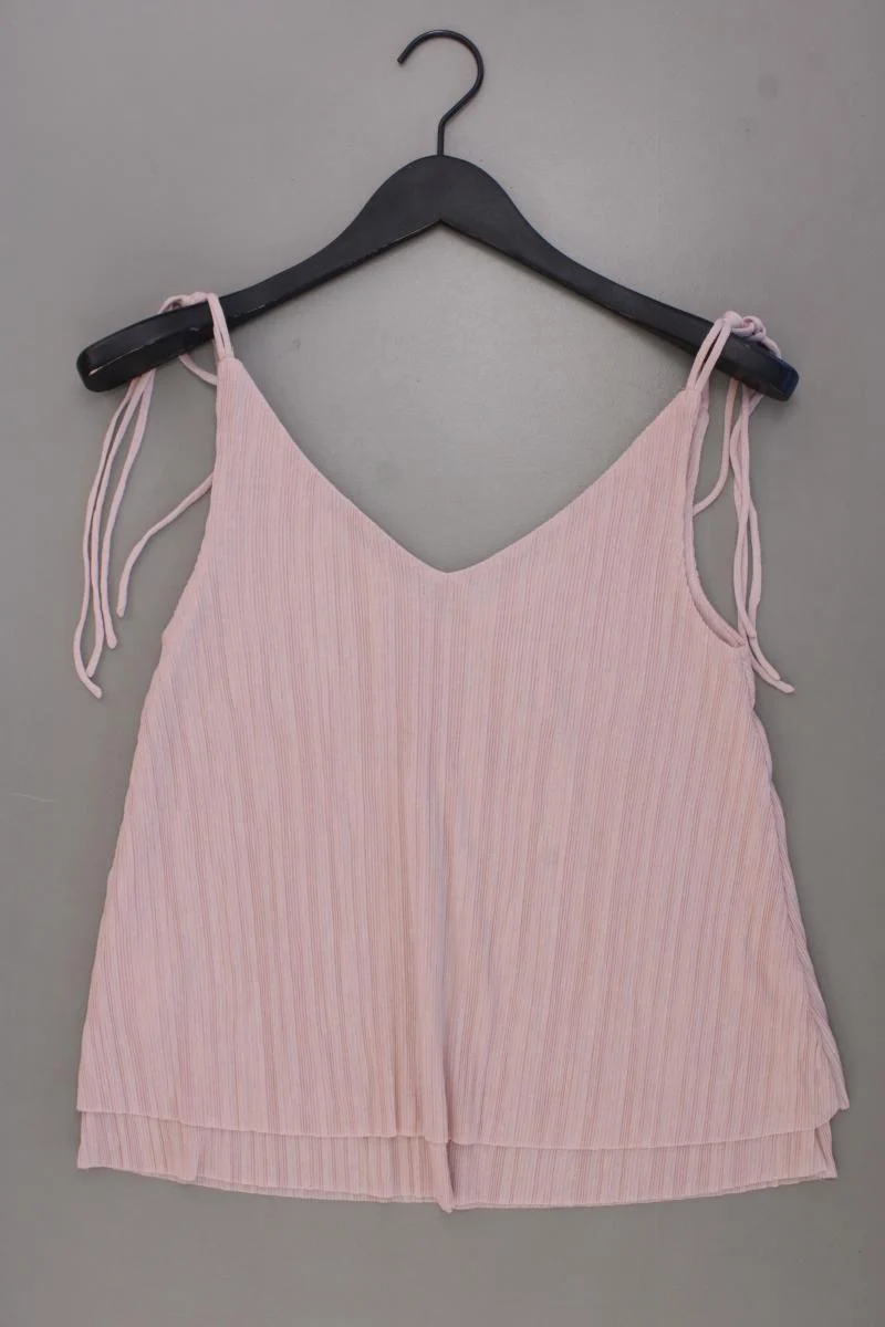 Mango Spaghetti-Top Gr. S rosa aus Polyester