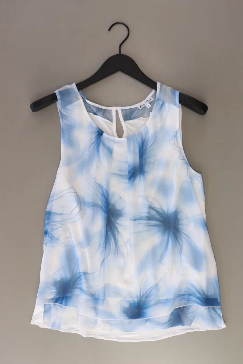 Lisa Tossa Regular Top Gr. M blau aus Viskose