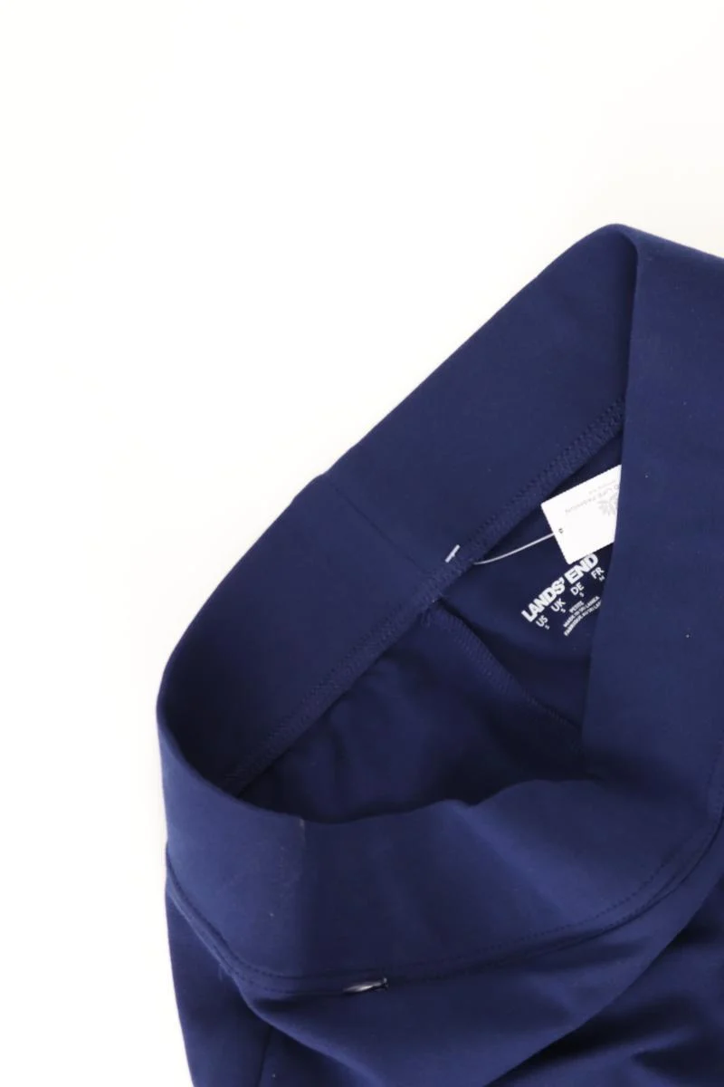 Lands' End Jogginghose Gr. S blau aus Baumwolle