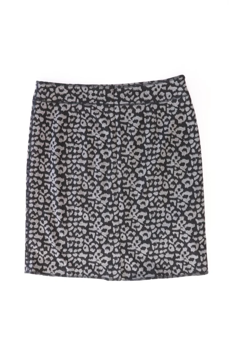 Montego Rock Gr. 38 mit Tierdruck grau aus Polyester