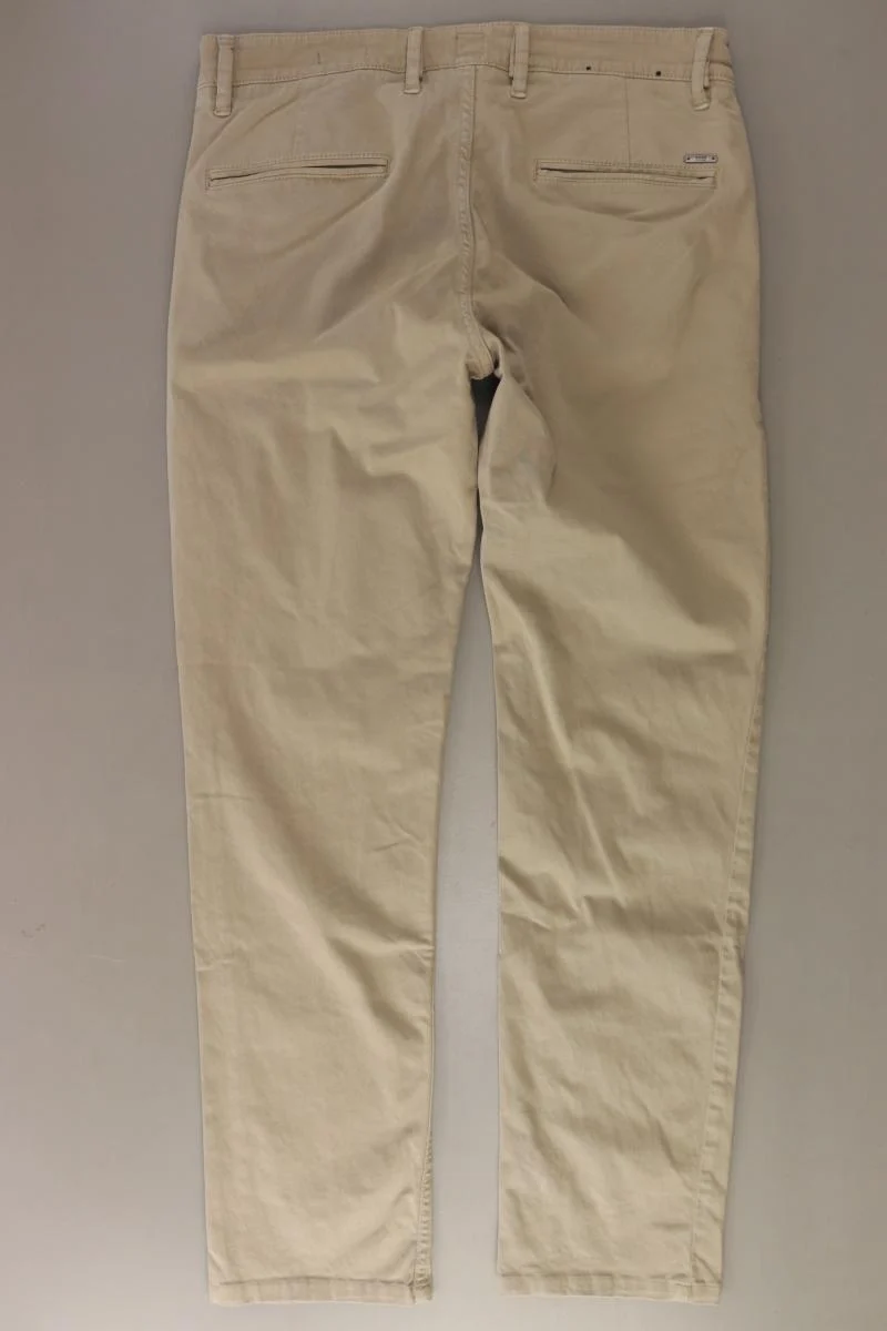 BOSS by Hugo Boss Hose für Herren Gr. W33/L32 creme aus Baumwolle