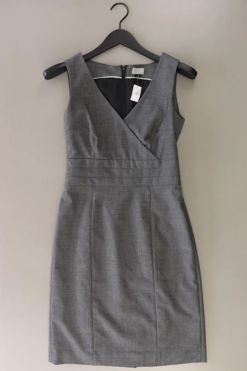 H&M Bleistiftkleid Gr. 36 Ärmellos grau aus Polyester