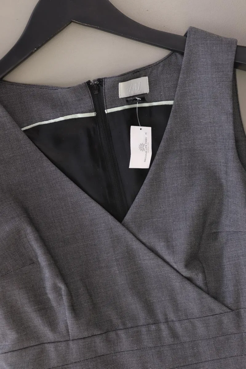 H&M Bleistiftkleid Gr. 36 Ärmellos grau aus Polyester