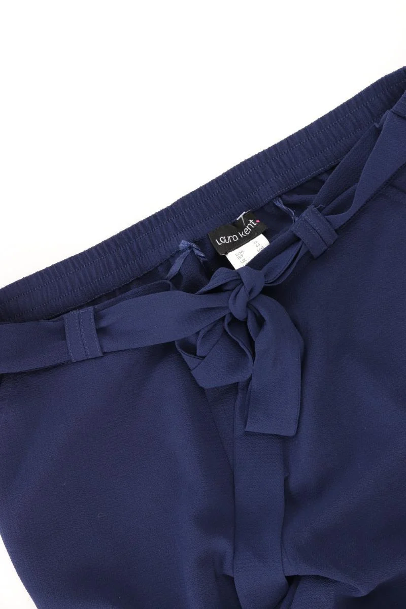 Laura Kent Stoffhose Gr. 42 blau aus Polyester
