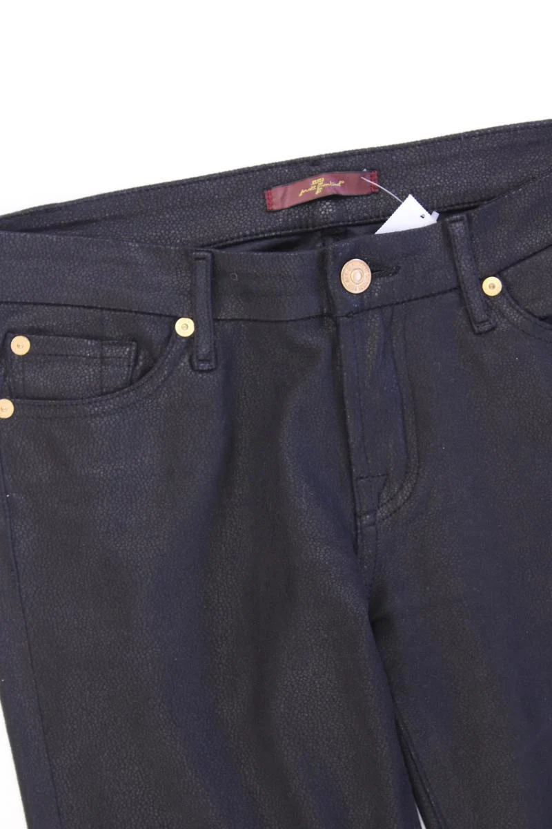 7 For All Mankind Five-Pocket-Hose Gr. W27 schwarz aus Polyester