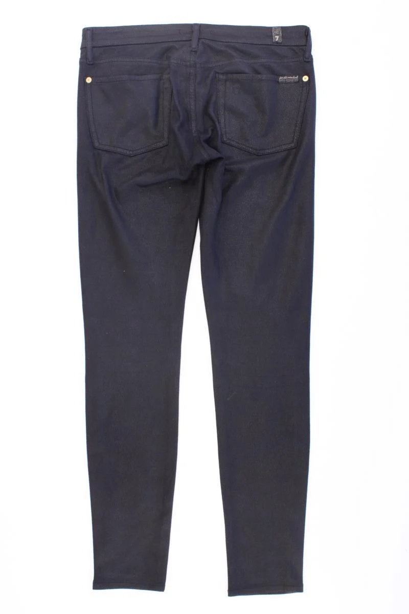 7 For All Mankind Five-Pocket-Hose Gr. W27 schwarz aus Polyester