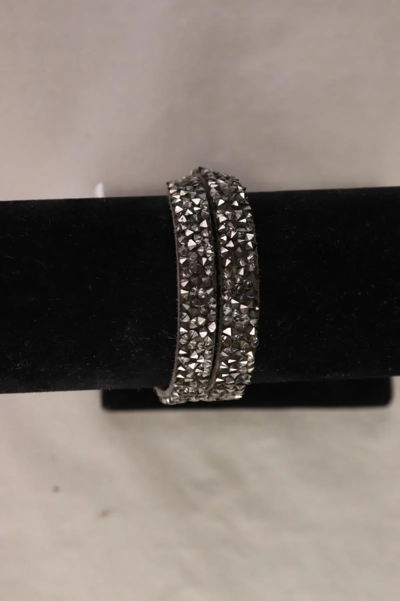 Wickelarmband grau