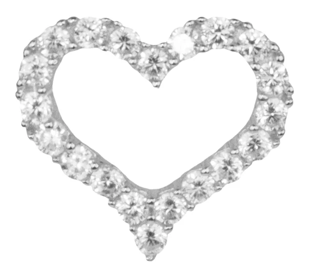 LUISIA Ohrstecker "Herzen" mit Zirkonia YG03629 925 Sterling Silber