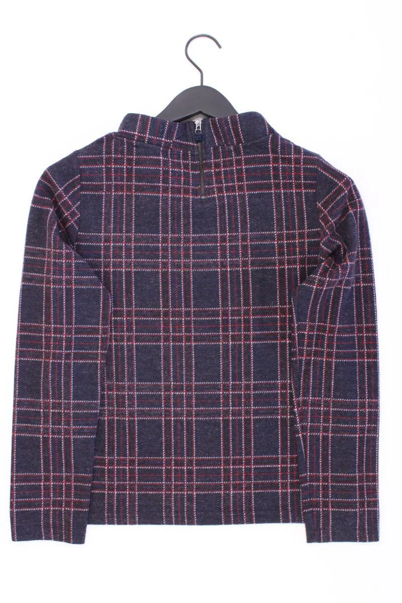 More&More Feinstrickpullover Gr. 36 kariert rot aus Viskose