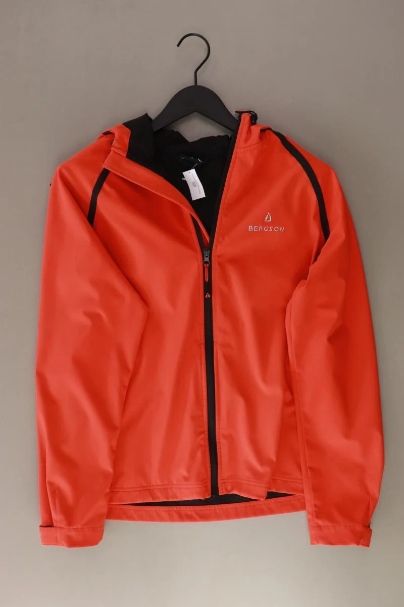 Bergson Softshelljacke Gr. 44 orange aus Polyester