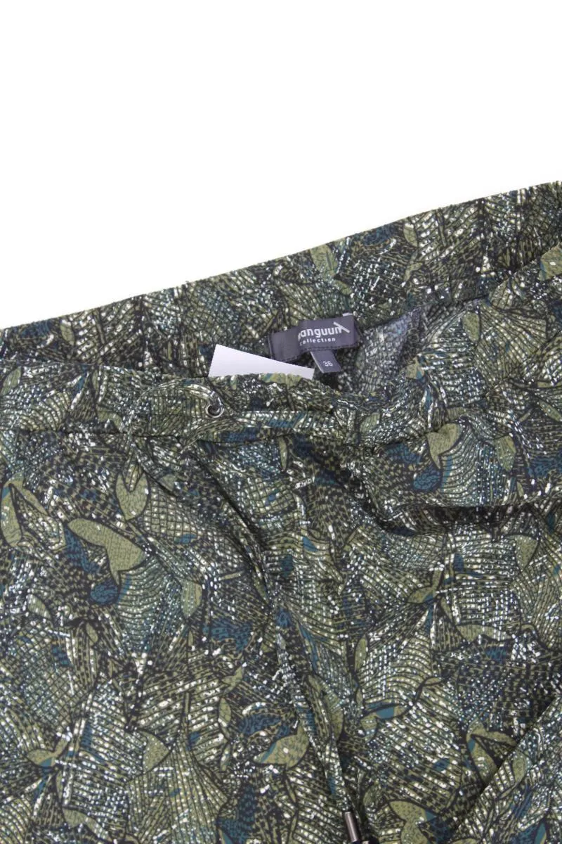 Manguun Stoffhose Gr. 36 neuwertig olivgrün aus Polyester