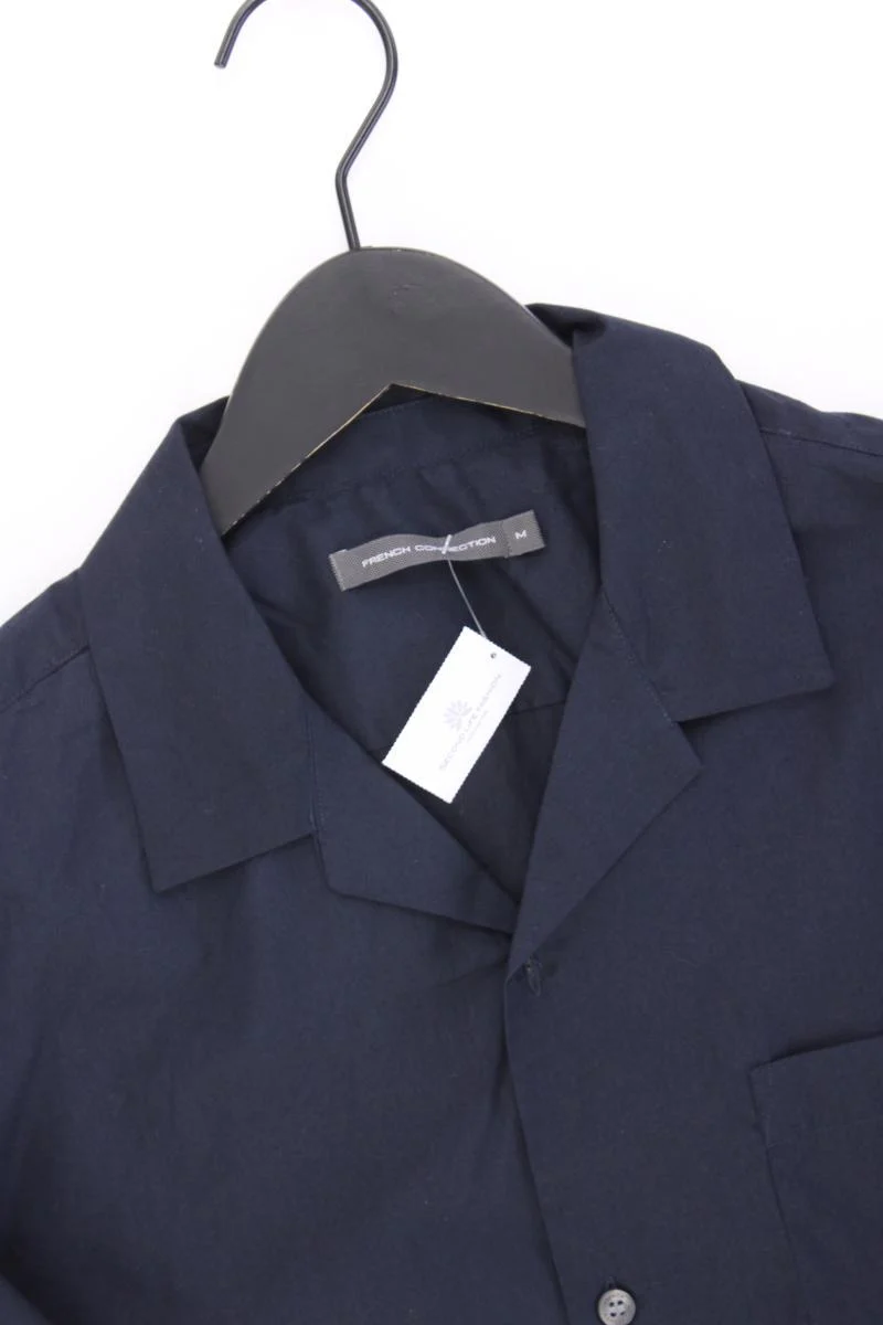 French Connection Kurzarmhemd für Herren Gr. M blau