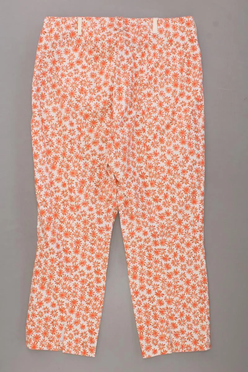 Stehmann 7/8 Hose Gr. 38 mit Blumenmuster orange