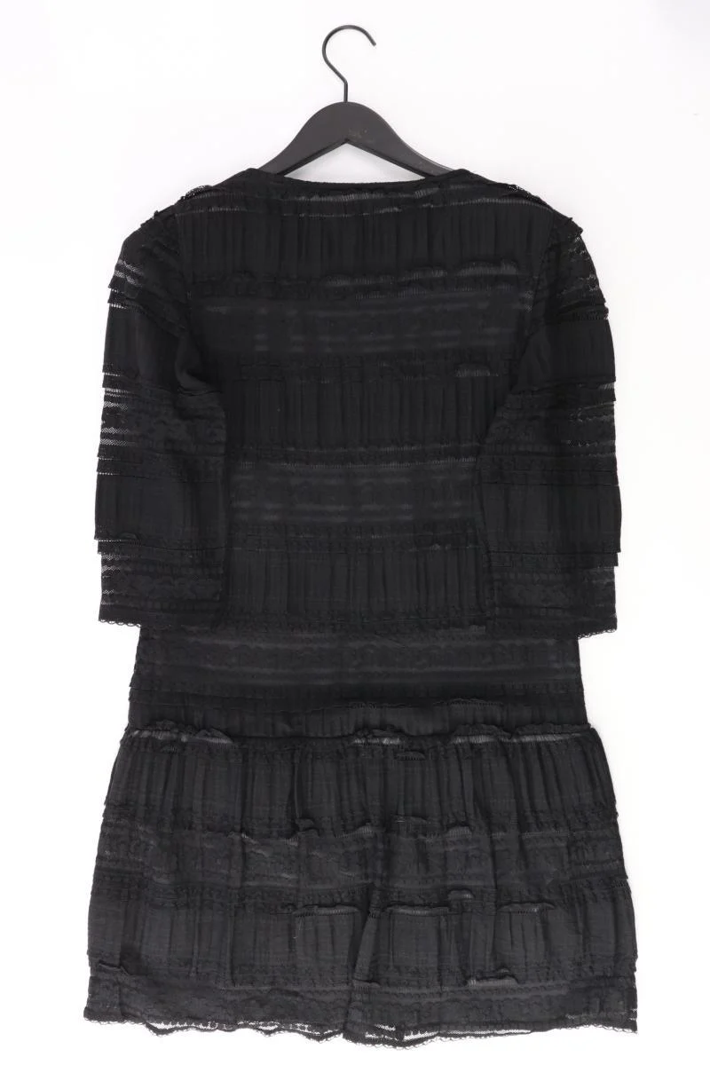 La fée maraboutée Abendkleid Gr. 42 3/4 Ärmel schwarz aus Polyamid