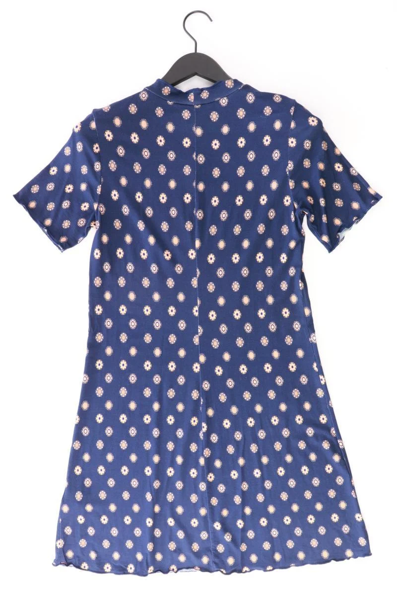 Boysens Kurzarmkleid Gr. 40 blau aus Viskose