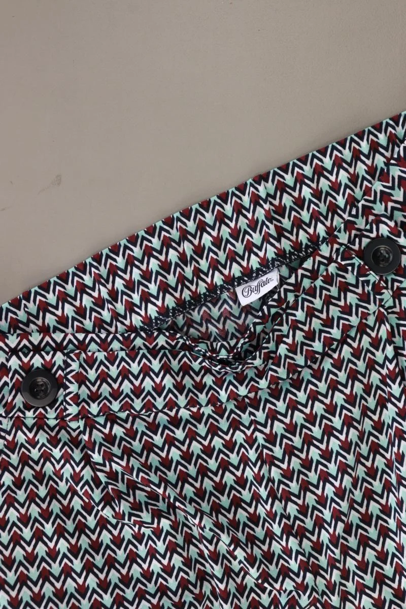 Buffalo Stoffhose Gr. 40 geometrisches Muster mehrfarbig aus Polyester