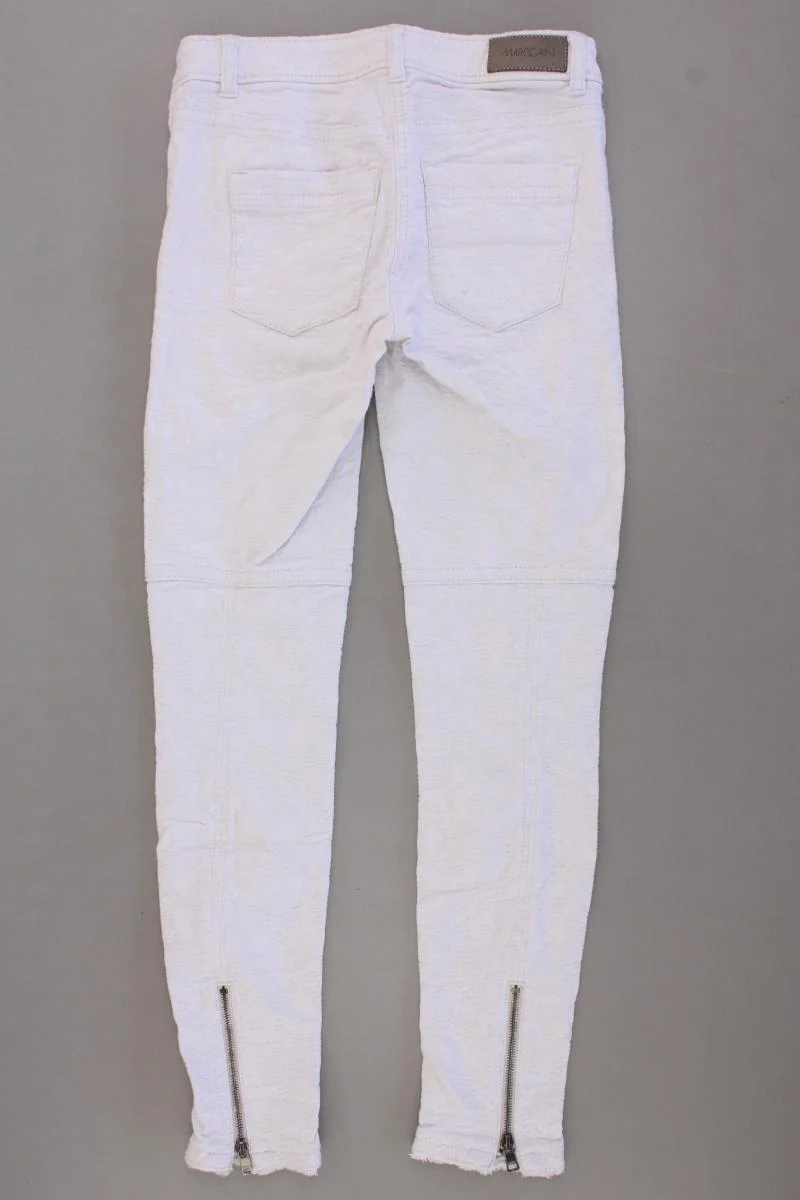 Marc Cain Sports Hose Gr. 34 creme aus Baumwolle