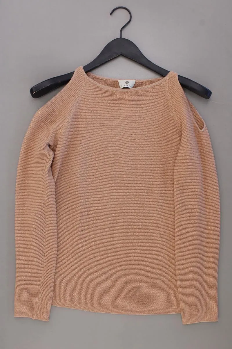 Sienna Grobstrickpullover Gr. XS neuwertig braun aus Polyacryl