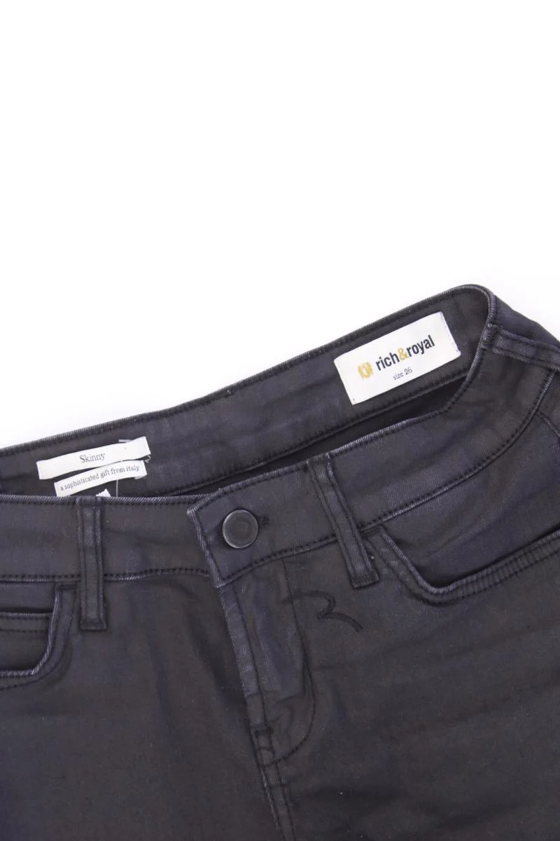 Rich&Royal Shorts Gr. W26 grau aus Baumwolle