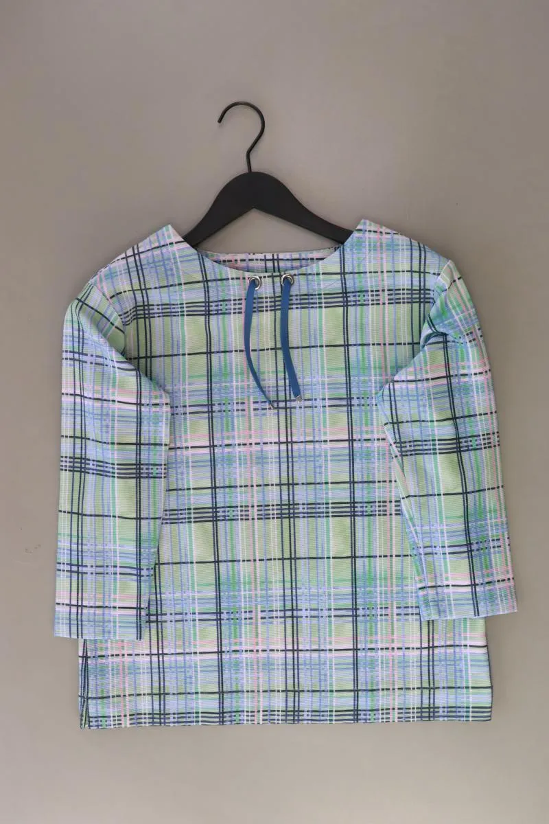 Rabe Regular Pullover Gr. 38 kariert neuwertig grün aus Baumwolle