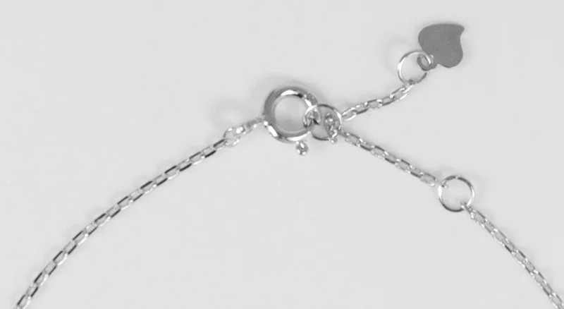 LUISIA Filigranes Damen Armband mit Strass Tropfen - 925 Silber mit Zirkonia