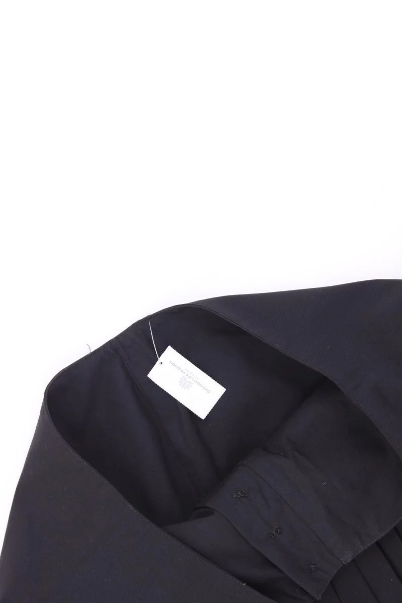 Vintage Faltenrock Gr. XS schwarz